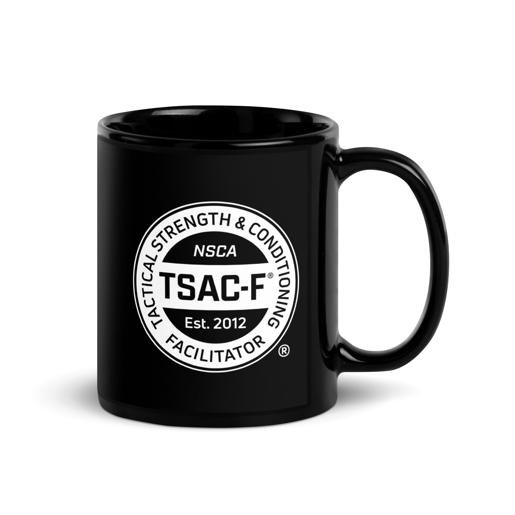 TSAC-F Black Glossy Mug