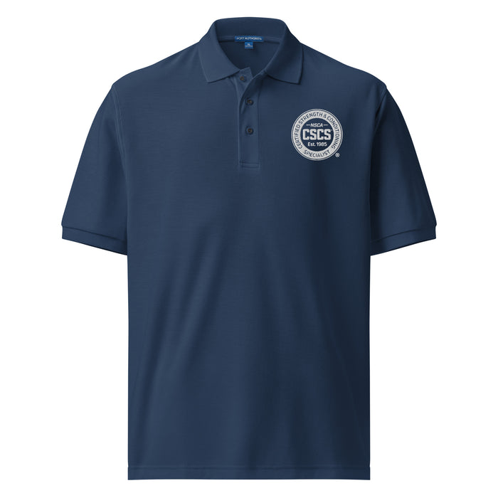 CSCS Men's Embroidered Premium Polo Certified